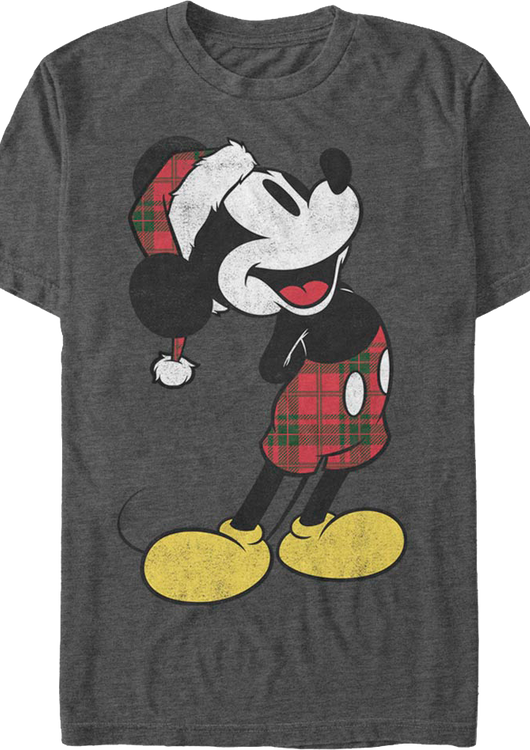 Mickey Mouse Santa Hat Disney T-Shirt - main product image