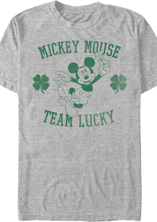 Mickey Mouse Team Lucky Disney T-Shirt - main product image