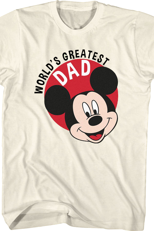 Mickey Mouse World's Greatest Dad Disney T-Shirtmain product image