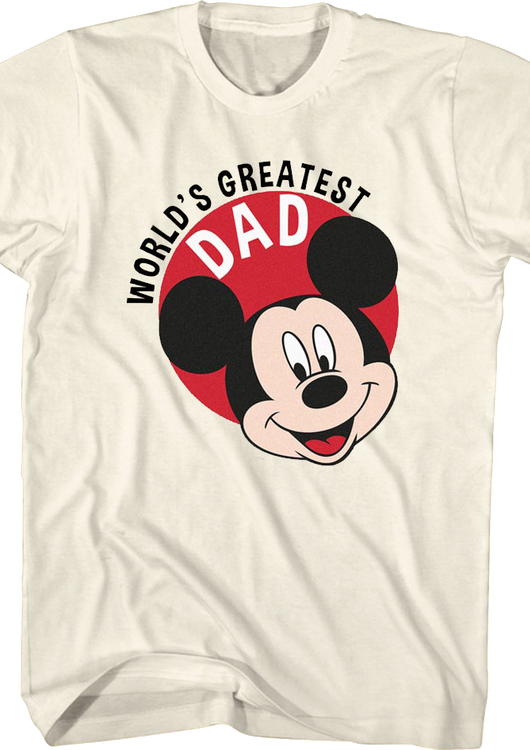 Mickey Mouse World's Greatest Dad Disney T-Shirt - main product image