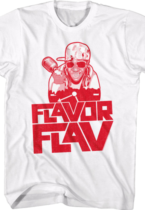 Microphone Flavor Flav T-Shirt
