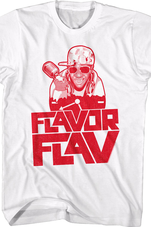 Microphone Flavor Flav T-Shirtmain product image