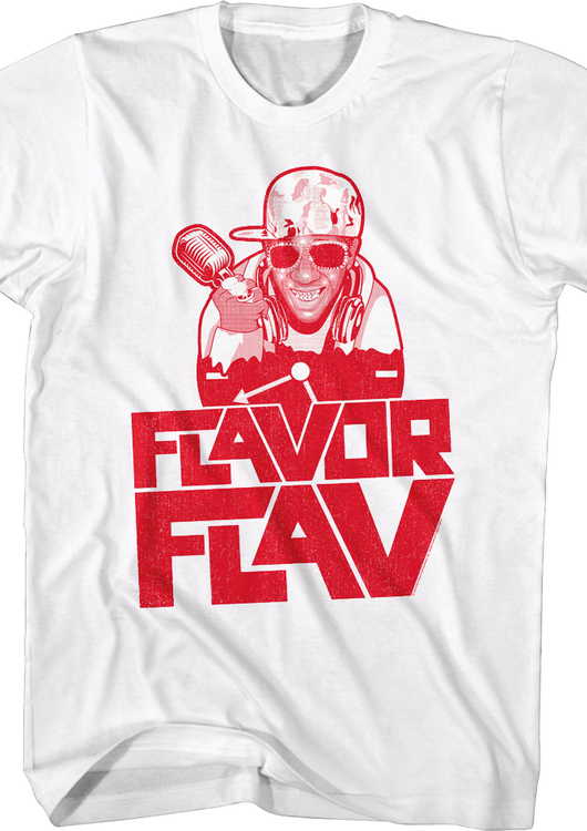Microphone Flavor Flav T-Shirt - main product image