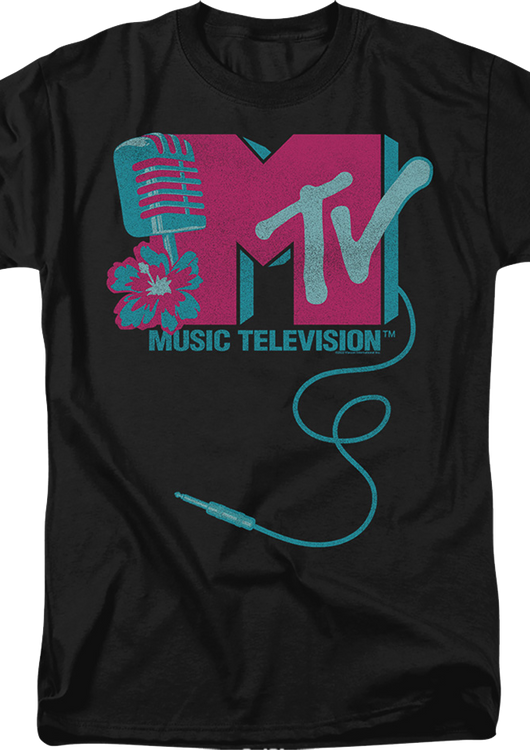 Microphone Logo MTV Shirt - main product image