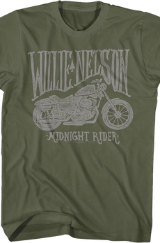 Midnight Rider Willie Nelson T-Shirt