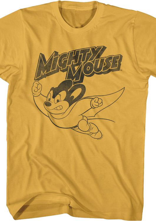 Vintage Flying Mighty Mouse T-Shirt - main product image