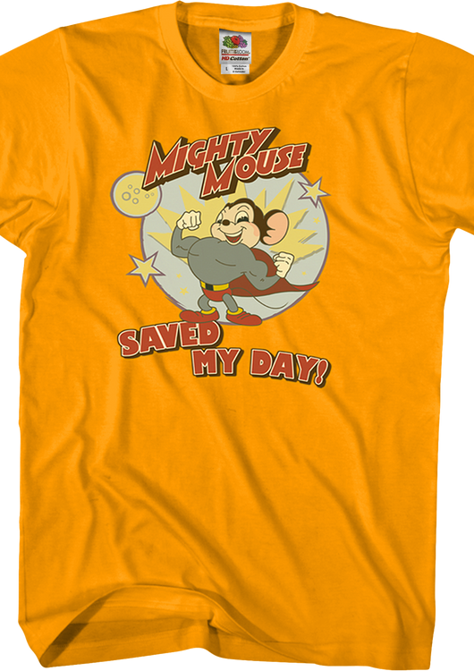 Mighty Mouse Saved My Day T-Shirt - main product image