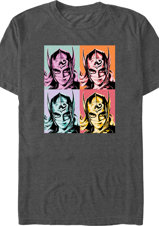 Mighty Thor Pop Art Thor Love And Thunder Marvel Comics T-Shirt - main product image