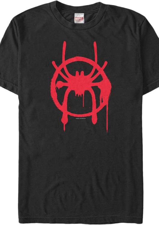 Miles Symbol Spider-Man Into The Spider-Verse T-Shirt - main product image