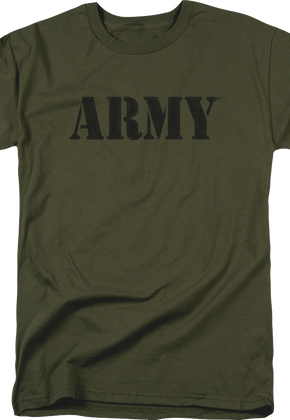 Military Green Army T-Shirt