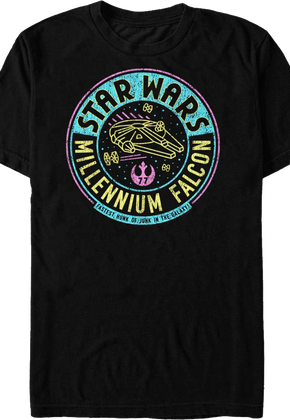 Millennium Falcon Fastest Hunk Of Junk In The Galaxy Star Wars T-Shirt