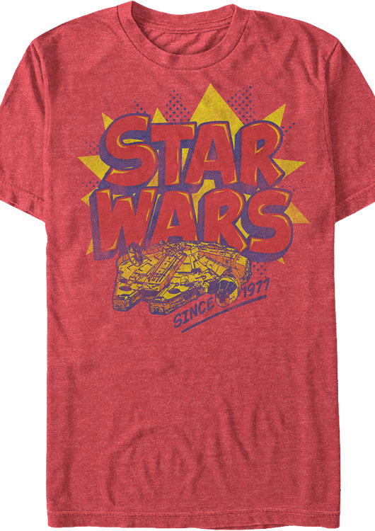 Millennium Falcon Since 1977 Star Wars T-Shirt - main product image