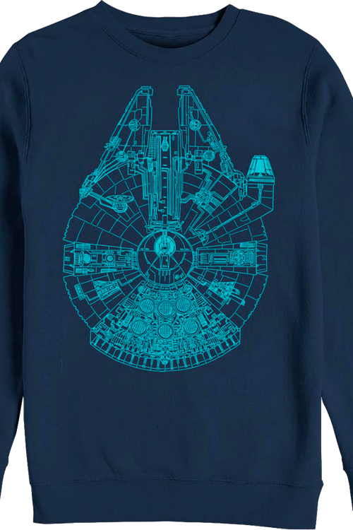 Millennium Falcon Star Wars Sweatshirtmain product image