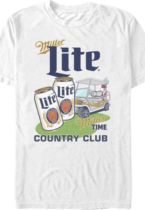 Miller Time Country Club Miller Lite T-Shirt
