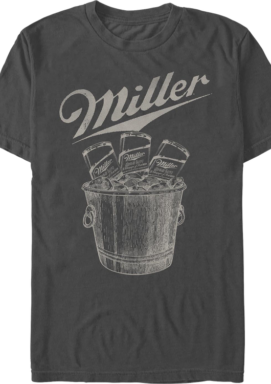 Vintage Ice Bucket Miller High Life T-Shirt - main product image