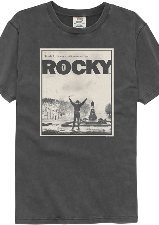 Million To One Shot Rocky Comfort Colors Brand T-Shirt - main product image
