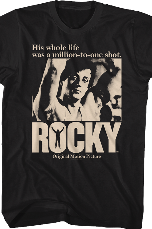 Million To One Shot Rocky Shirtmain product image