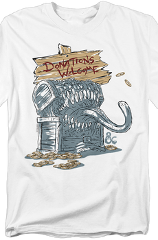 Mimic Treasure Chest Dungeons & Dragons T-Shirt