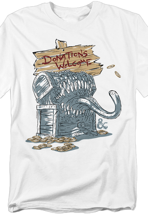 Mimic Treasure Chest Dungeons & Dragons T-Shirt