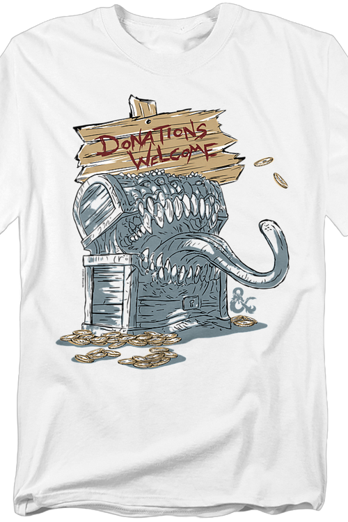 Mimic Treasure Chest Dungeons & Dragons T-Shirtmain product image