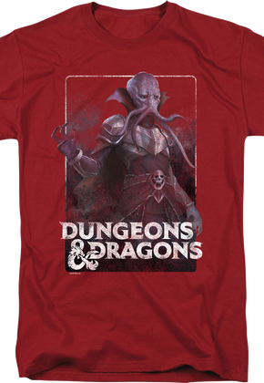 Mind Flayer Dungeons & Dragons T-Shirt