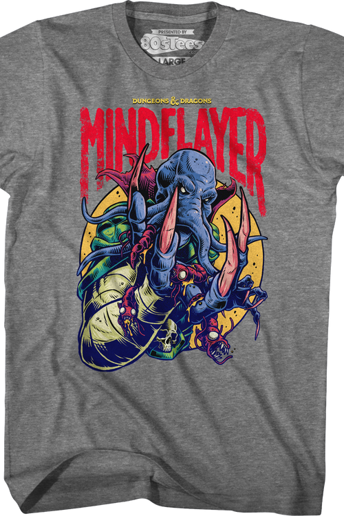 Vintage Mind Flayer Dungeons & Dragons T-Shirtmain product image