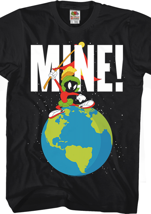 Mine Marvin The Martian Looney Tunes T-Shirt - main product image