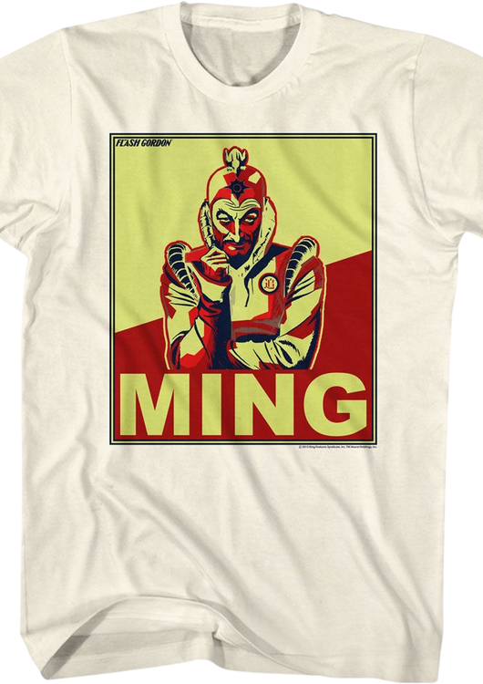 Ming Poster Flash Gordon T-Shirt - main product image