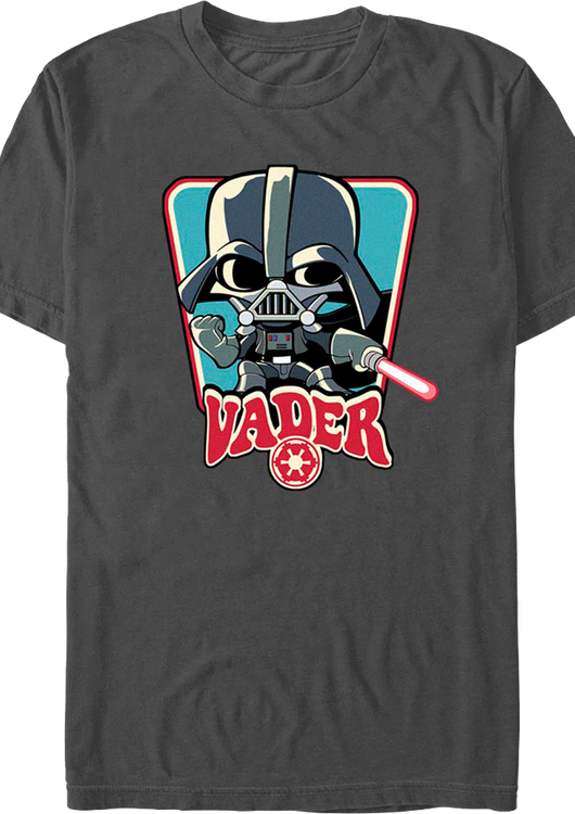 Mini Darth Vader Star Wars T-Shirt - main product image