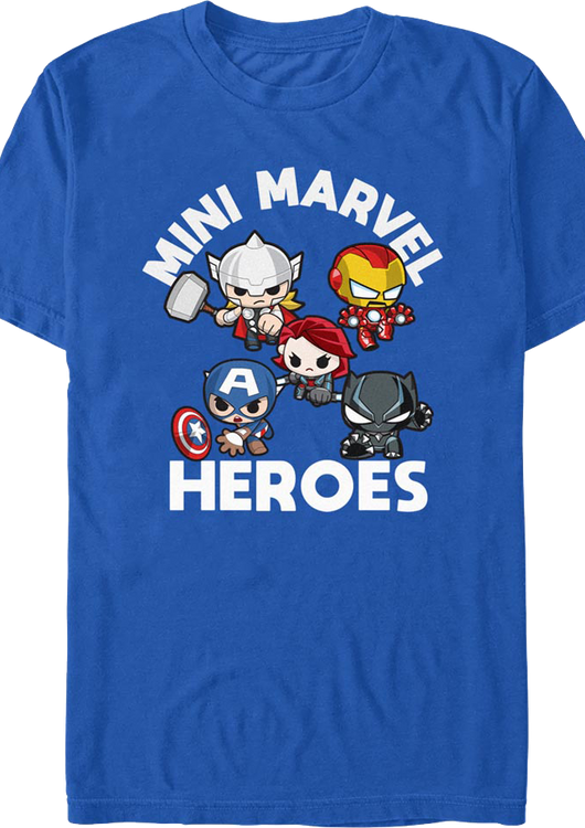 Mini Marvel Heroes T-Shirt - main product image