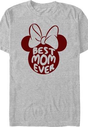 Minnie Mouse Best Mom Ever Disney T-Shirt