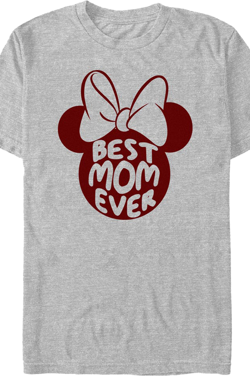 Minnie Mouse Best Mom Ever Disney T Shirt