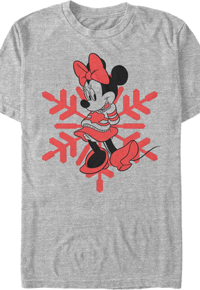 Minnie Mouse Snowflake Disney T-Shirt