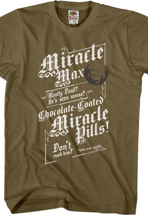 Miracle Max Princess Bride Shirt