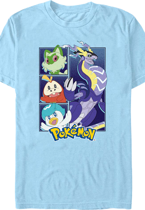 Miraidon Group Pokemon T-Shirt