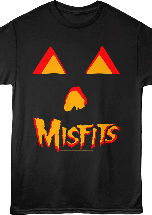 Jack-o'-Lantern Misfits T-Shirt - main product image