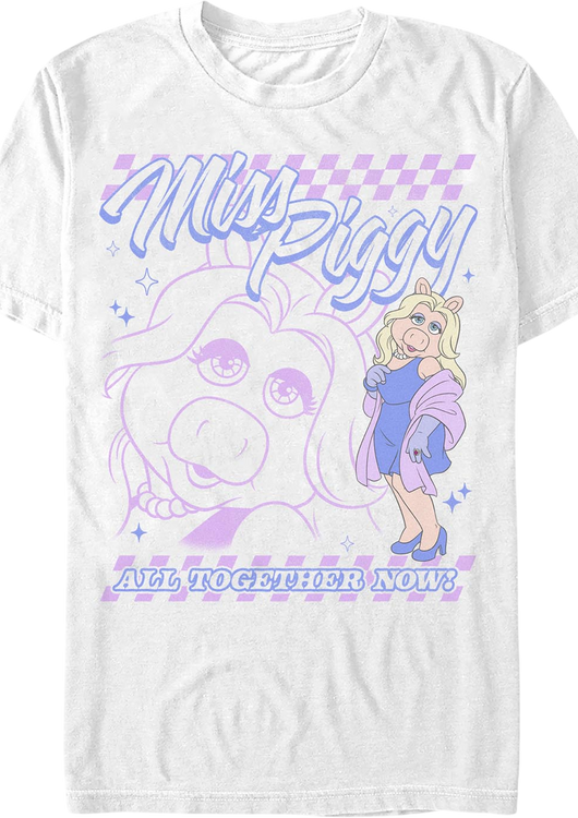 Miss Piggy All Together Now Muppets T-Shirt - main product image