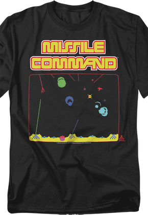 Missile Command Gameplay T-Shirt