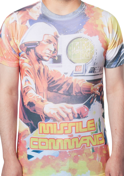 Missile Command Sublimation T-Shirt - main product image