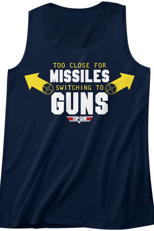 Missiles To Guns Top Gun Tank Topmain product image