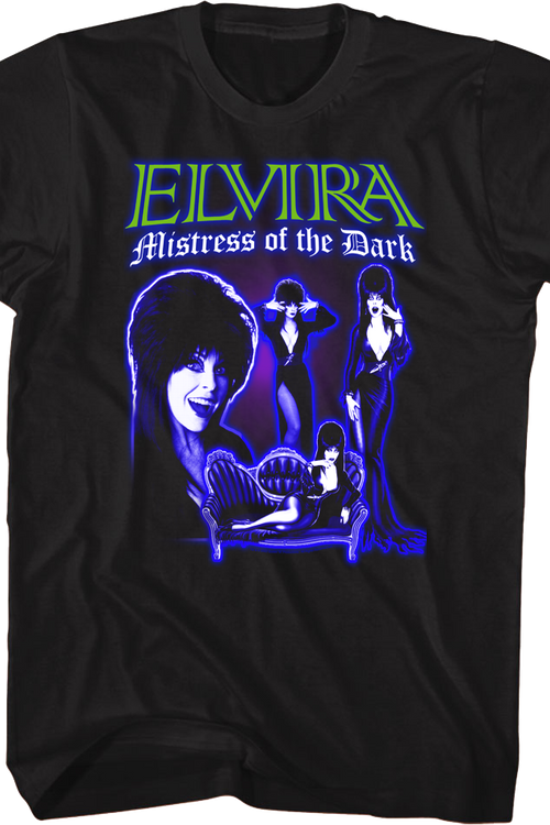 Mistress of the Dark Collage Elvira T-Shirtmain product image