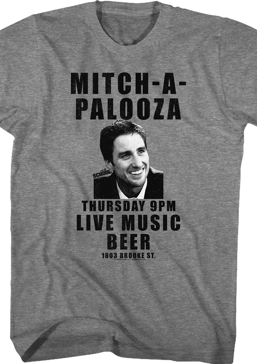 Mitch-A-Palooza Poster Old School T-Shirt - main product image