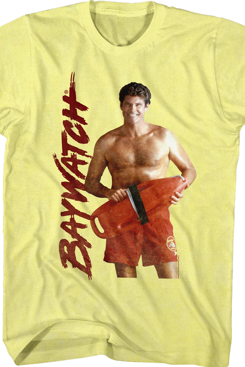 Mitch Buchanan Baywatch T-Shirt: Non 80s TV: David Hasselhoff Shirt