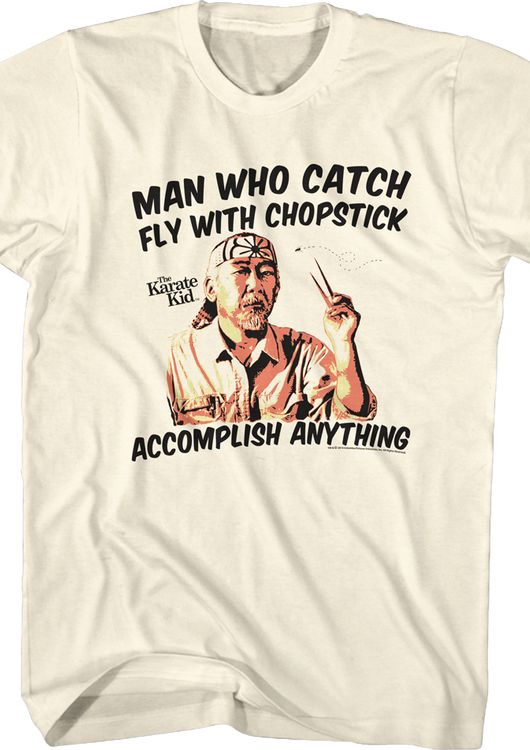 Miyagi Chopsticks Karate Kid Shirt - main product image
