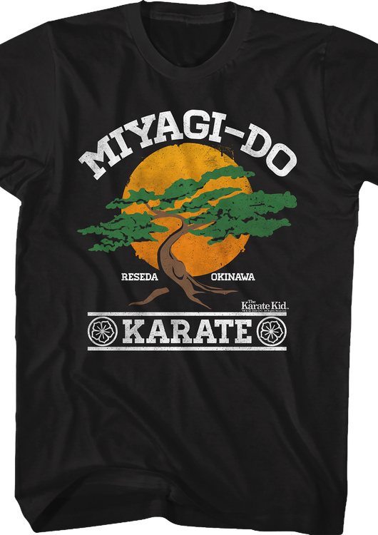 Miyagi-Do Bonsai Logo Karate Kid T-Shirt - main product image