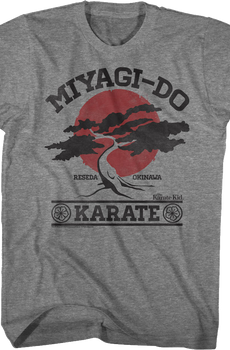 Yellow Cobra Kai Never Dies Karate Kid T-Shirt