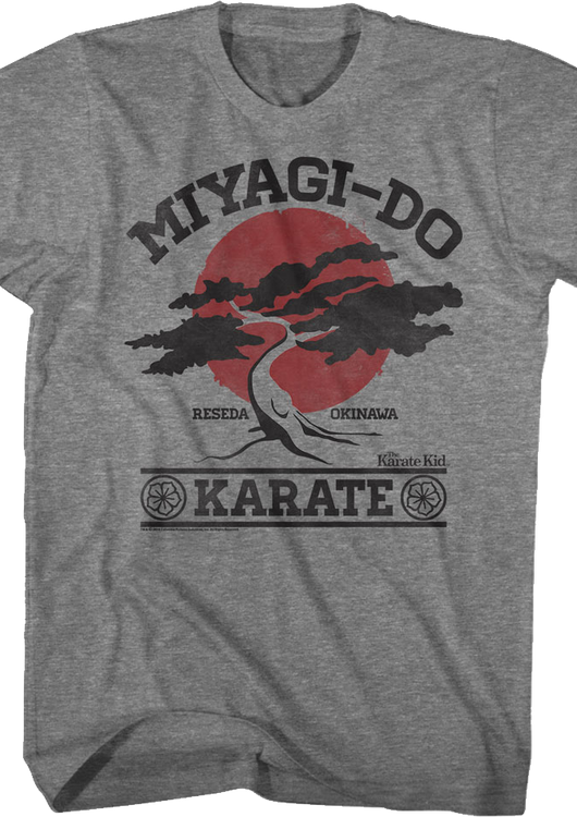 bonsai tree shirt Karate Kid Miyagi-Do Bonsai Tree T-Shirt