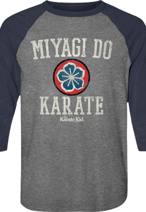 Miyagi Do Karate Kid Raglan Baseball Shirt