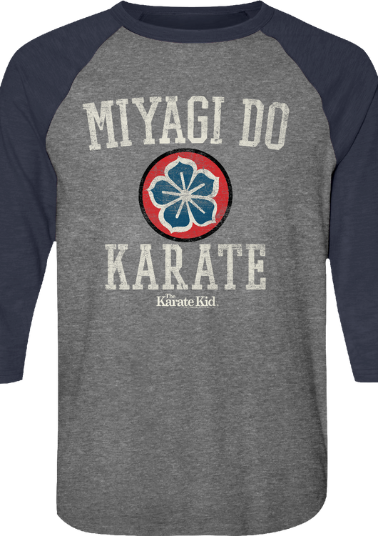 Miyagi Do Karate Kid Raglan Baseball Shirt - main product image