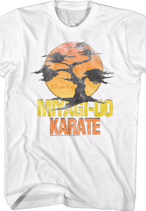 Silhouette Miyagi-Do Karate Kid T-Shirt